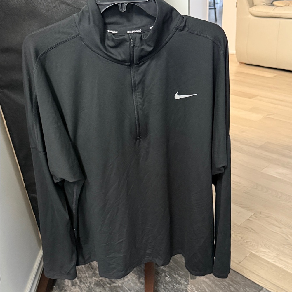 Nike Women's Black Running Top